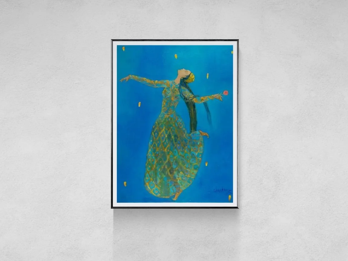 Dance of the Rose (diptych, right panel)