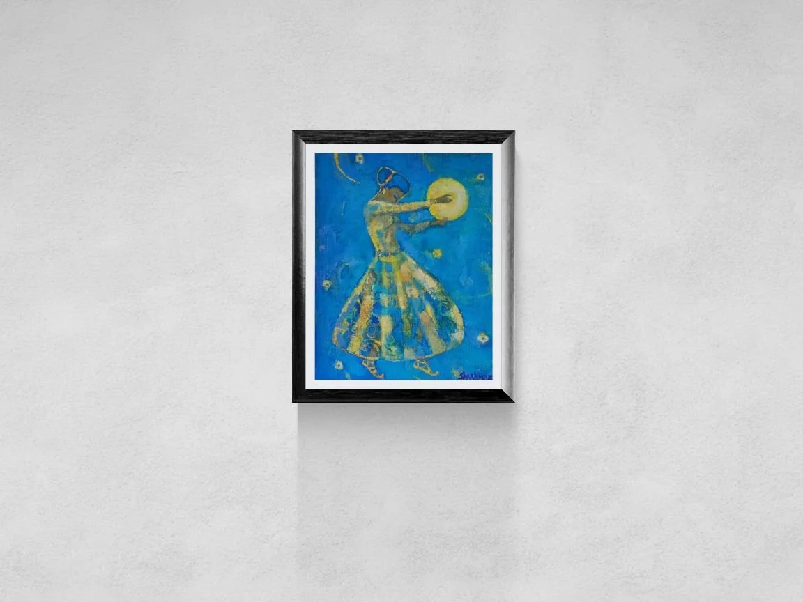 Dance of Shimmering Stars