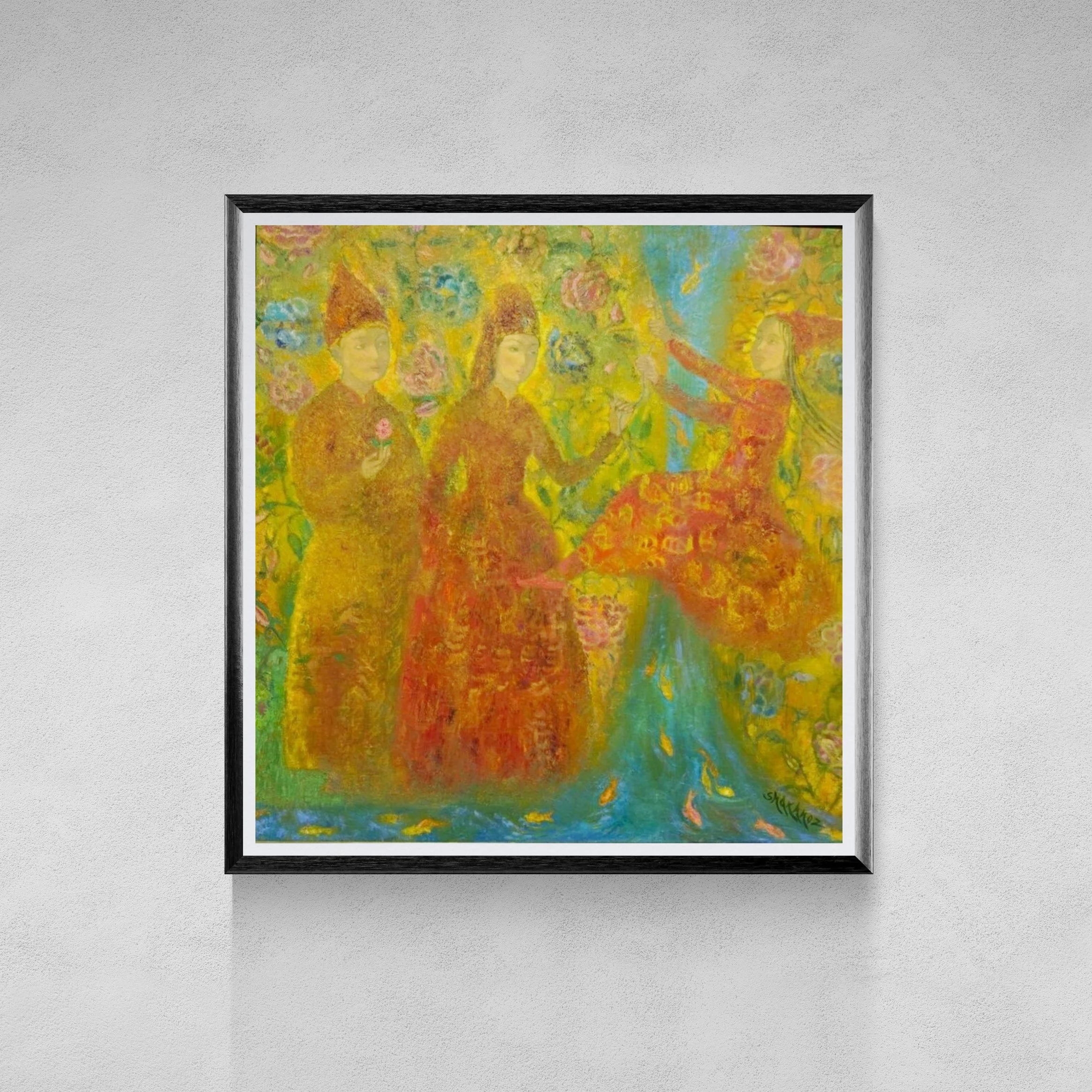 In the Garden. Swings