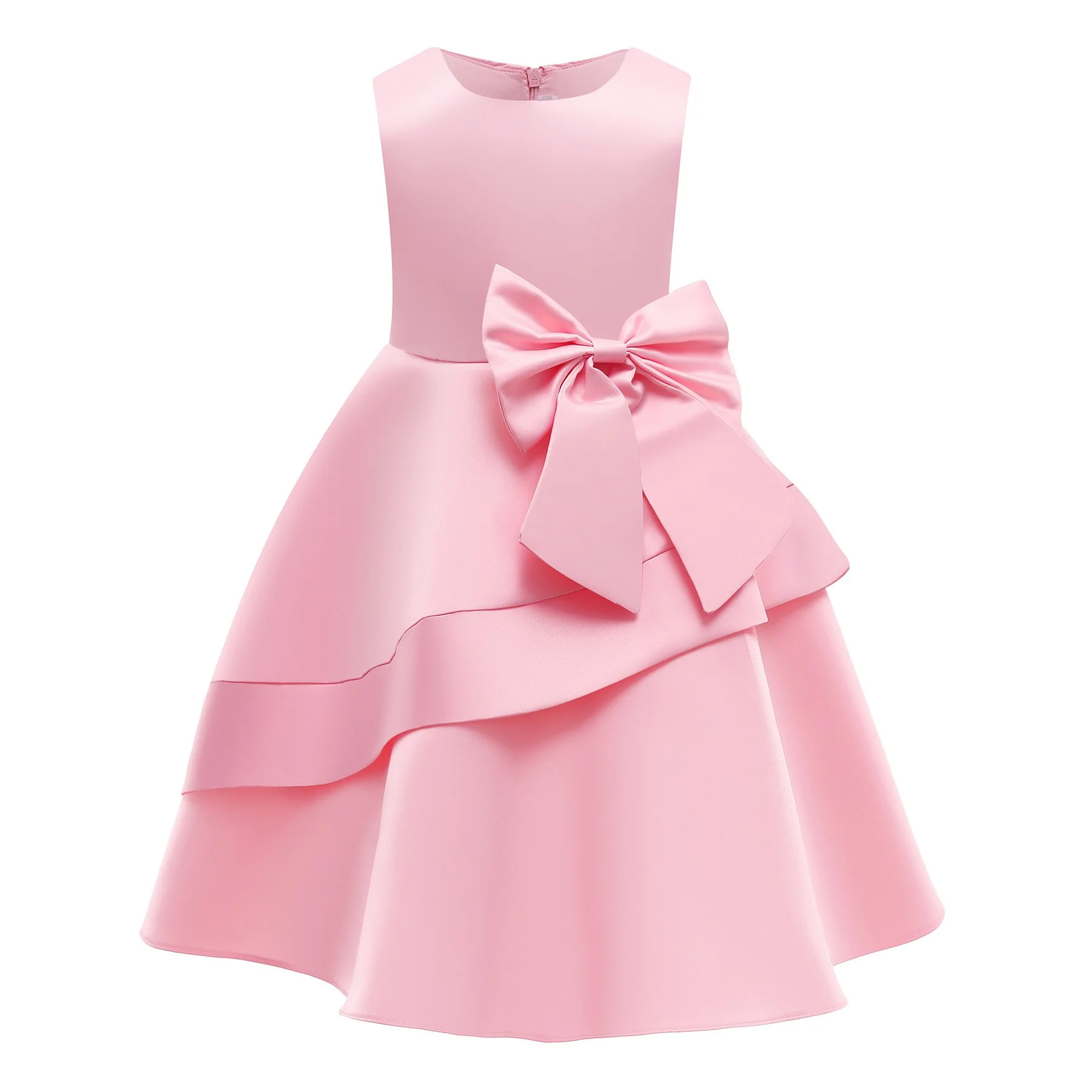 Cascade Bow Dress for Girls