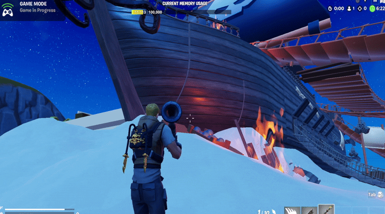 The Beached Battleship