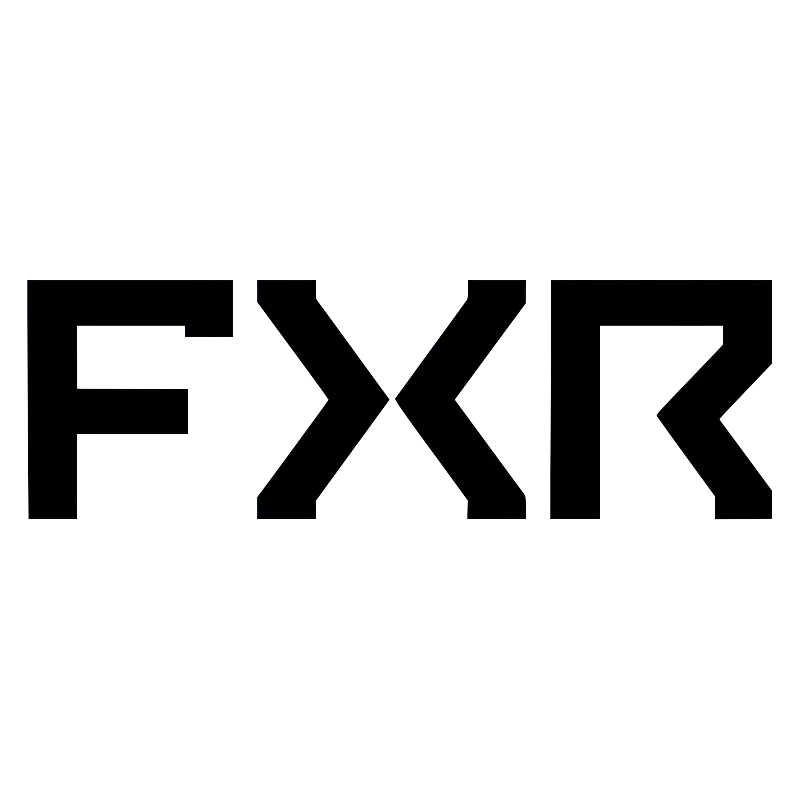 The word "FXR" written in stylized black letters on a transparent or dark background.