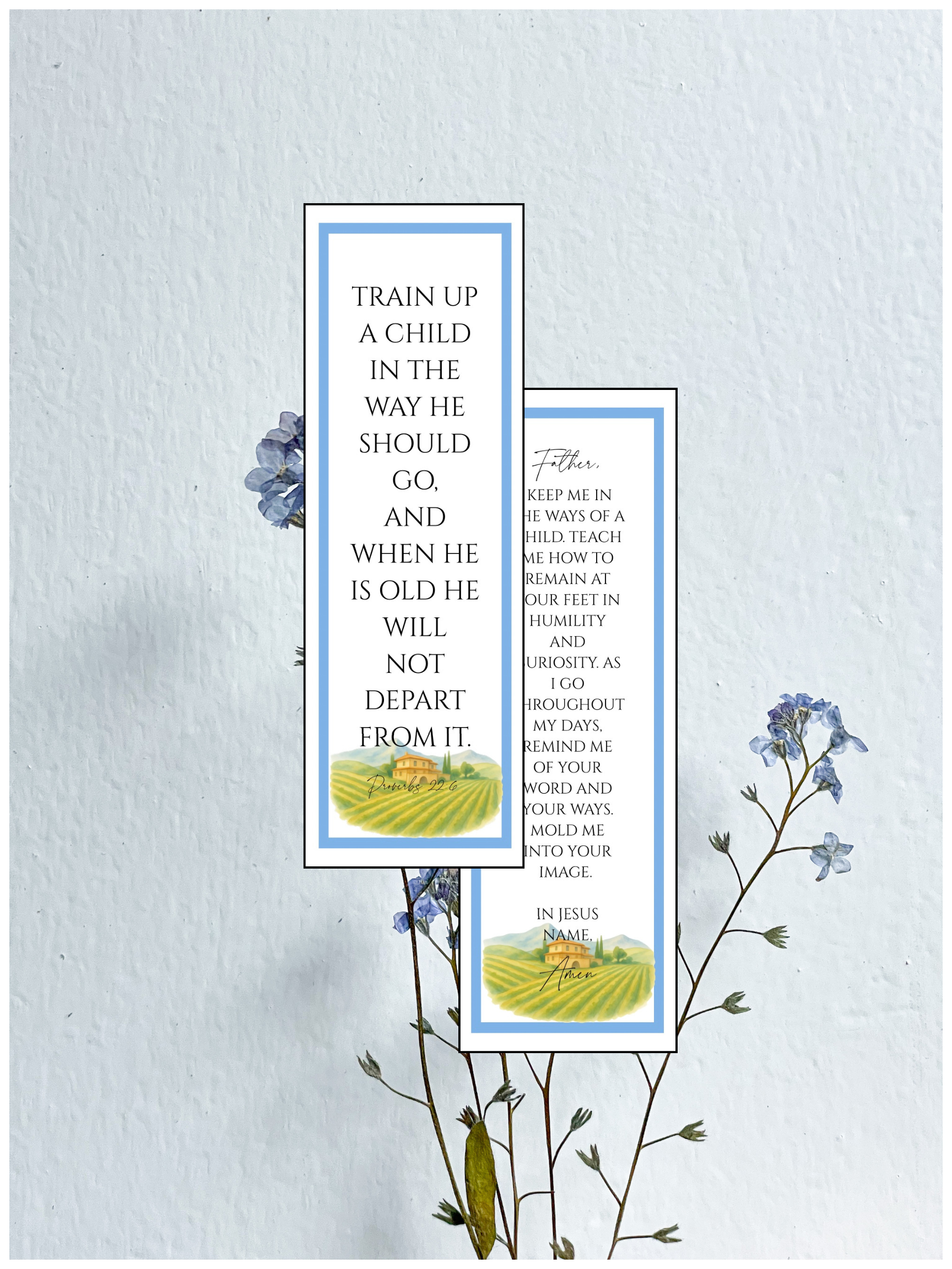 Prayer/Verse Bookmark
