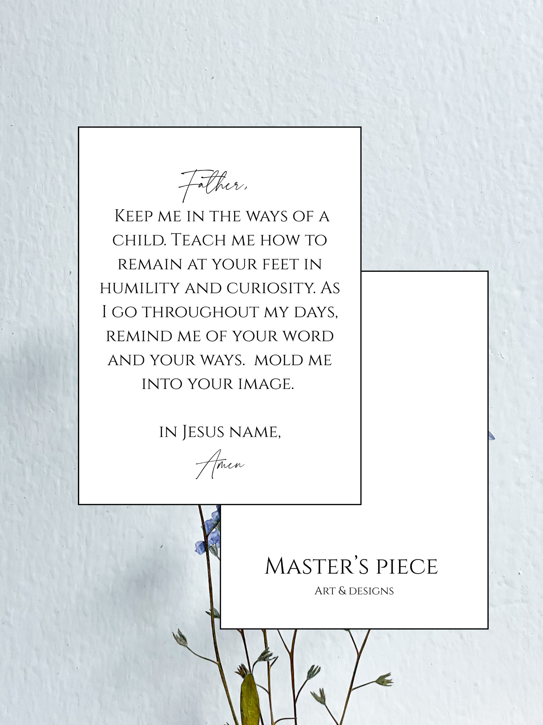 Prayer of the Month