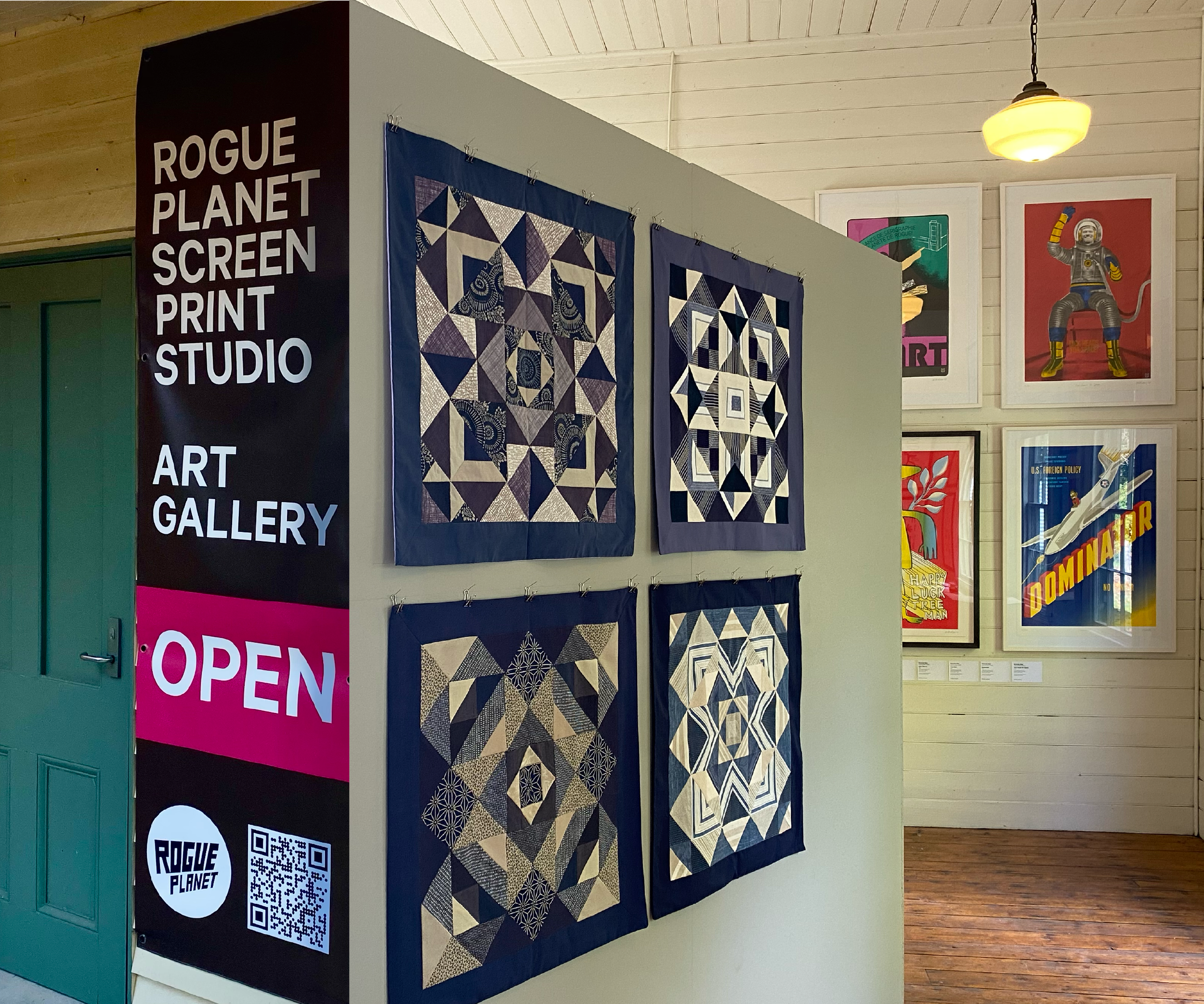 Rogue Planet Gallery with pictures hanging