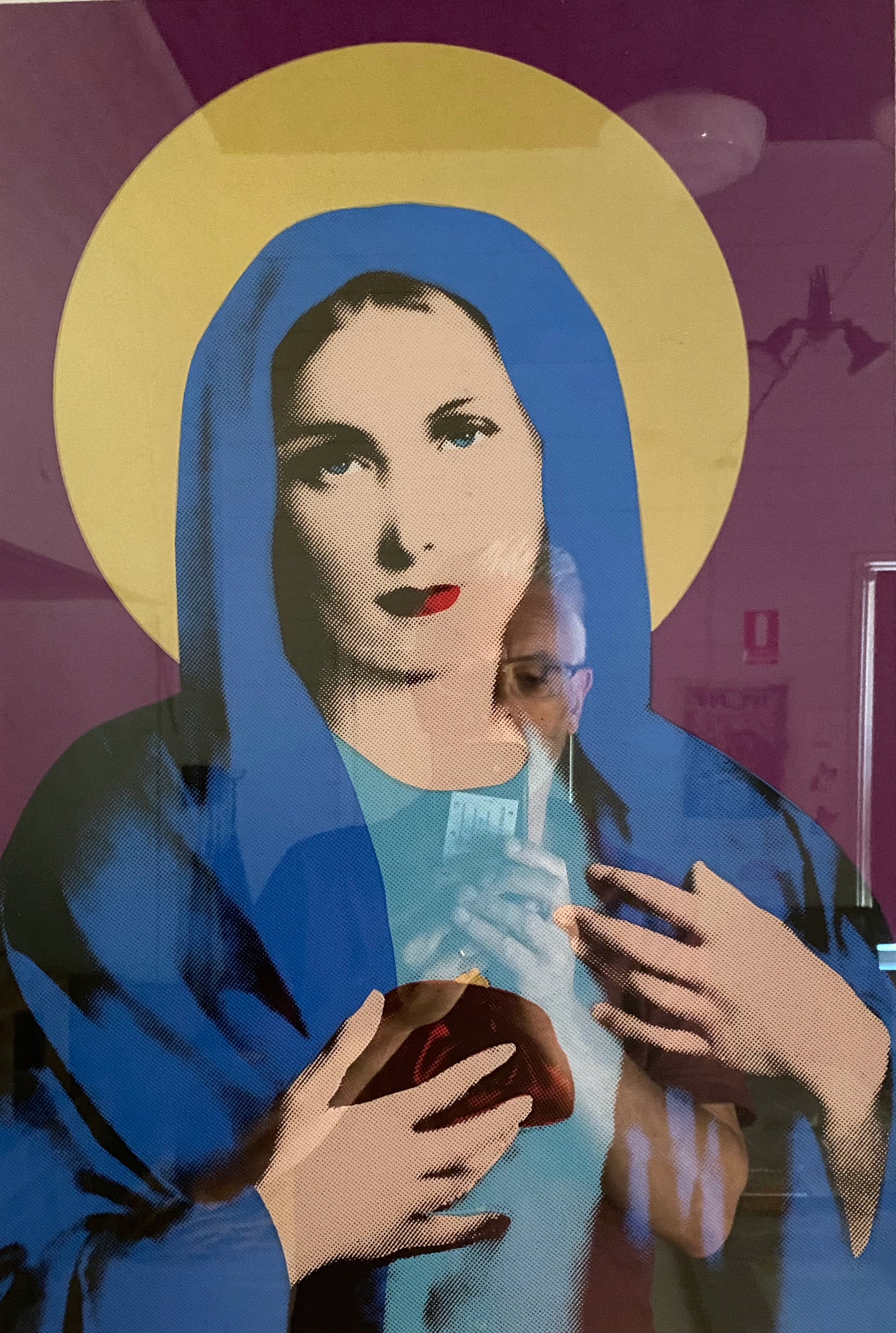 Our Lady of Perpetual Cash Flow (purple/blue)