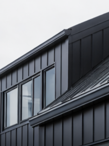 Curb appeal - metal roof