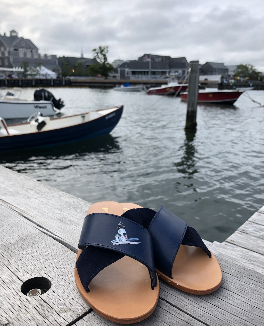  In summer 2018, I traveled to Nantucket, MA to paint shoes for a weekend for Nantucket Sole- the trip was so inspiring to me on so many different levels! 