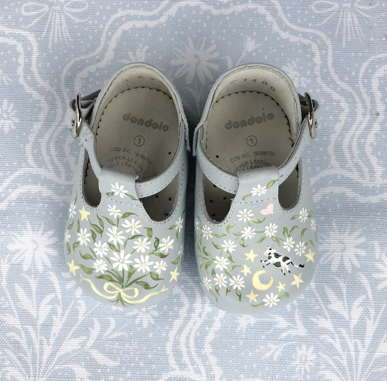  The first pair of many shoes/items I’ve painted for my daughter, Bryn- I used this photo as a pregnancy announcement on Instagram 