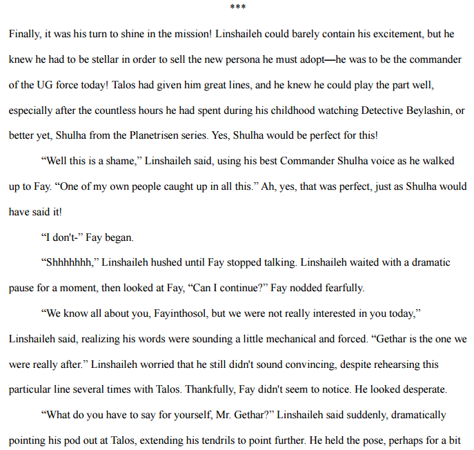 Whispers of the Voidsea dialogue humor 1