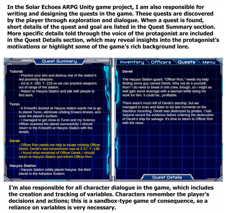 Unity ARPG quest design and variables