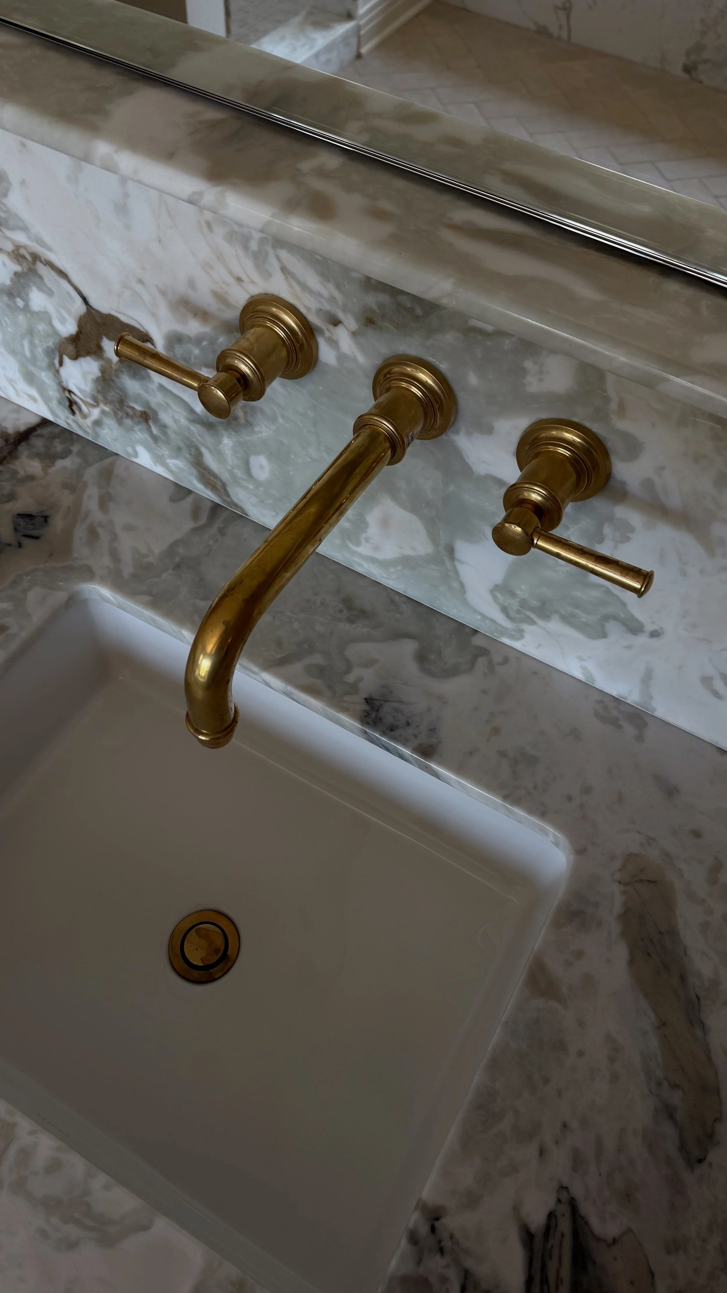 full service bathroom renovation in hancock park, ca -- designed by talia laconi