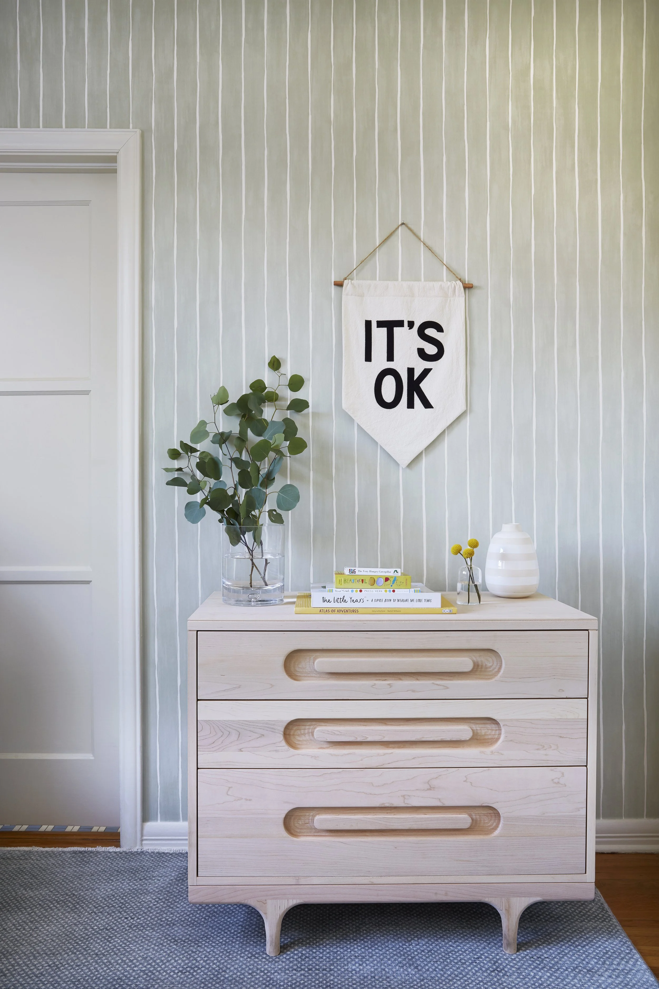 nursery in hancock park, ca designed by talia laconi