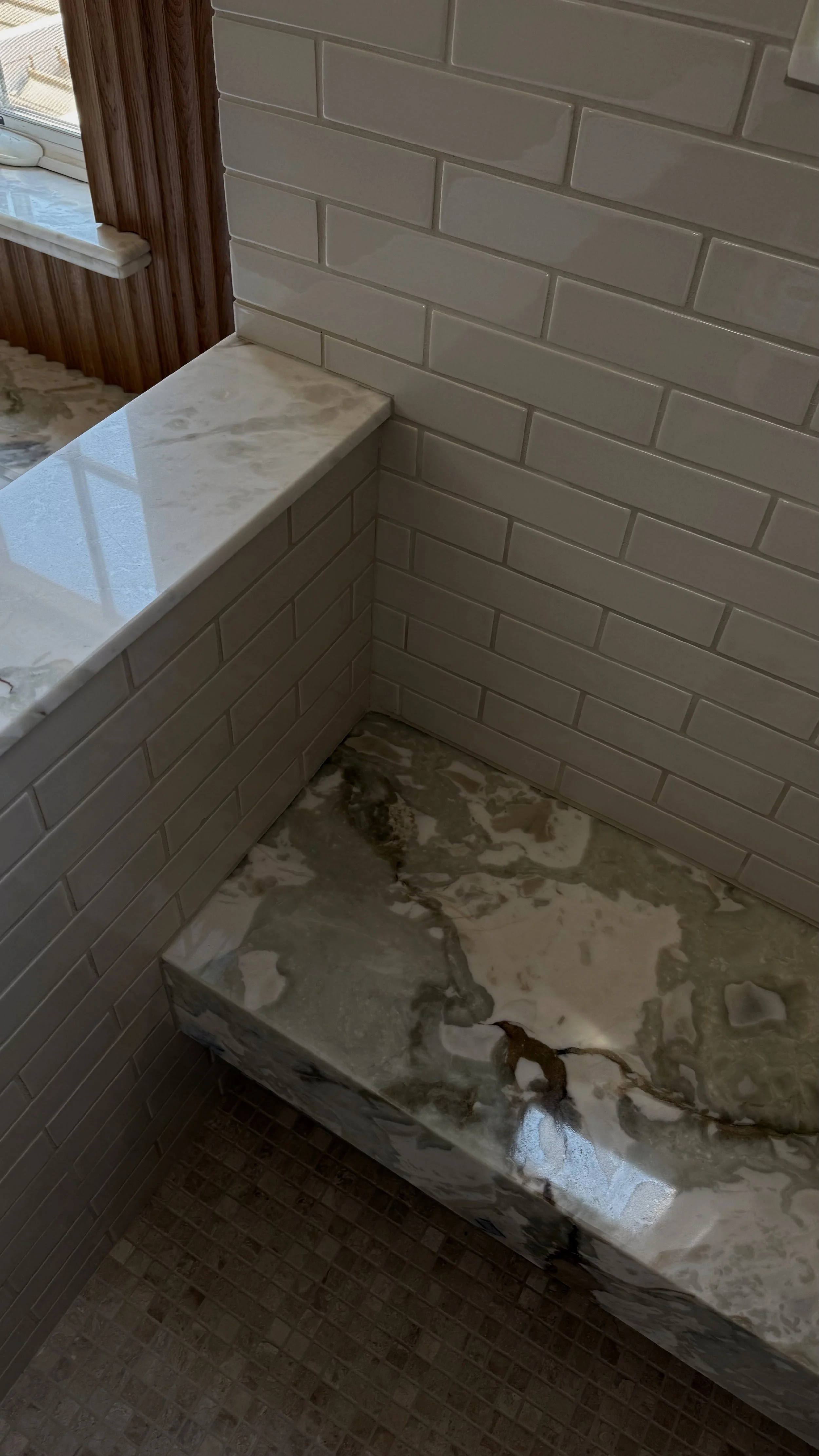 full service bathroom renovation in hancock park, ca -- designed by talia laconi