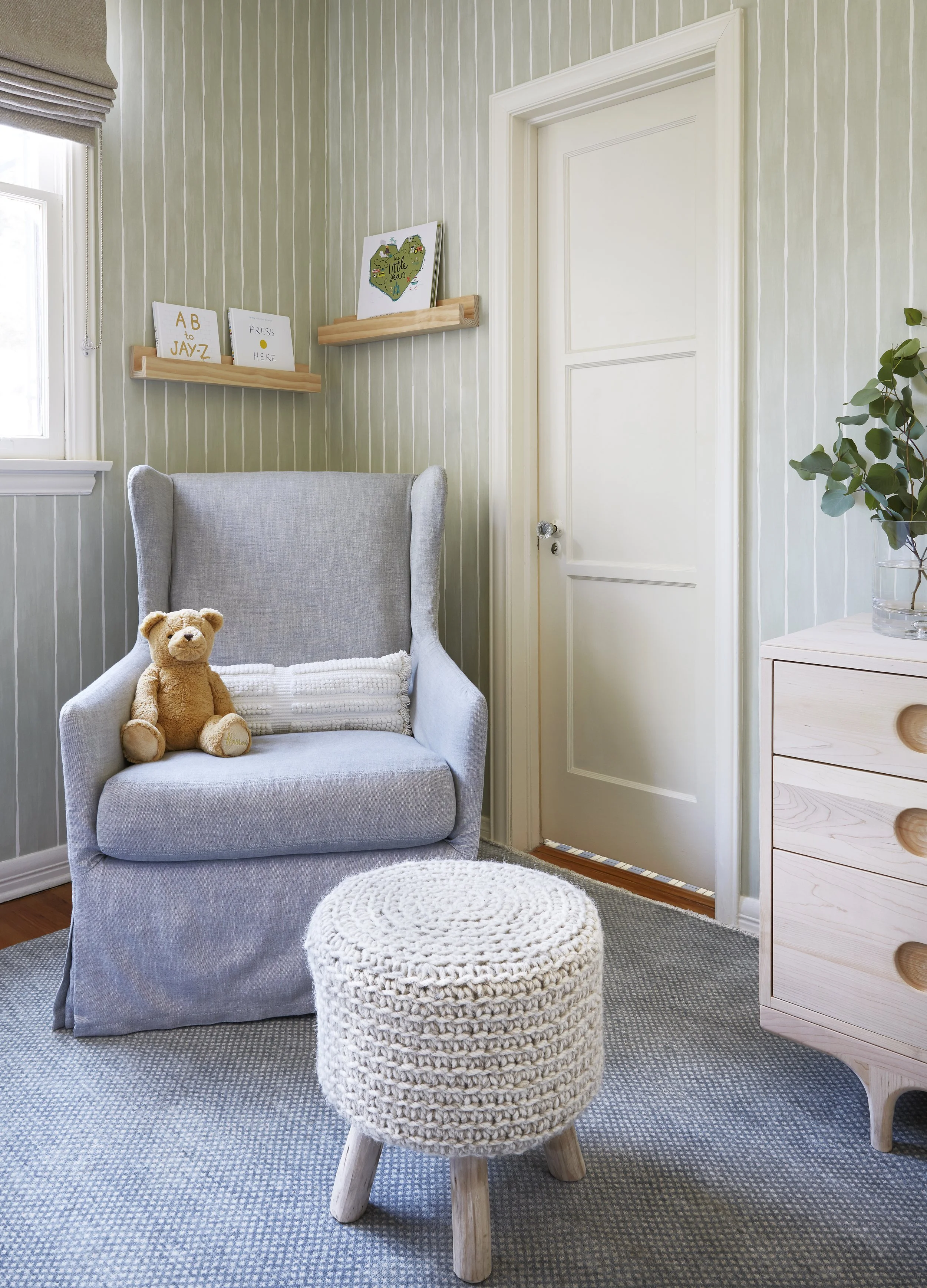 nursery in hancock park, ca designed by talia laconi