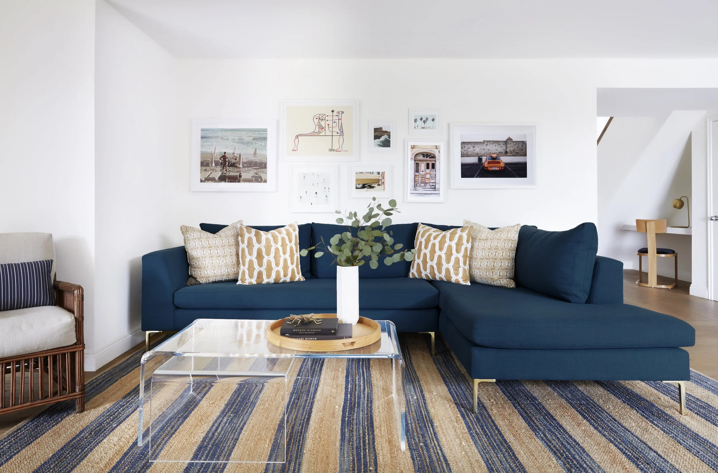 full service living room design in los angeles, ca by talia laconi