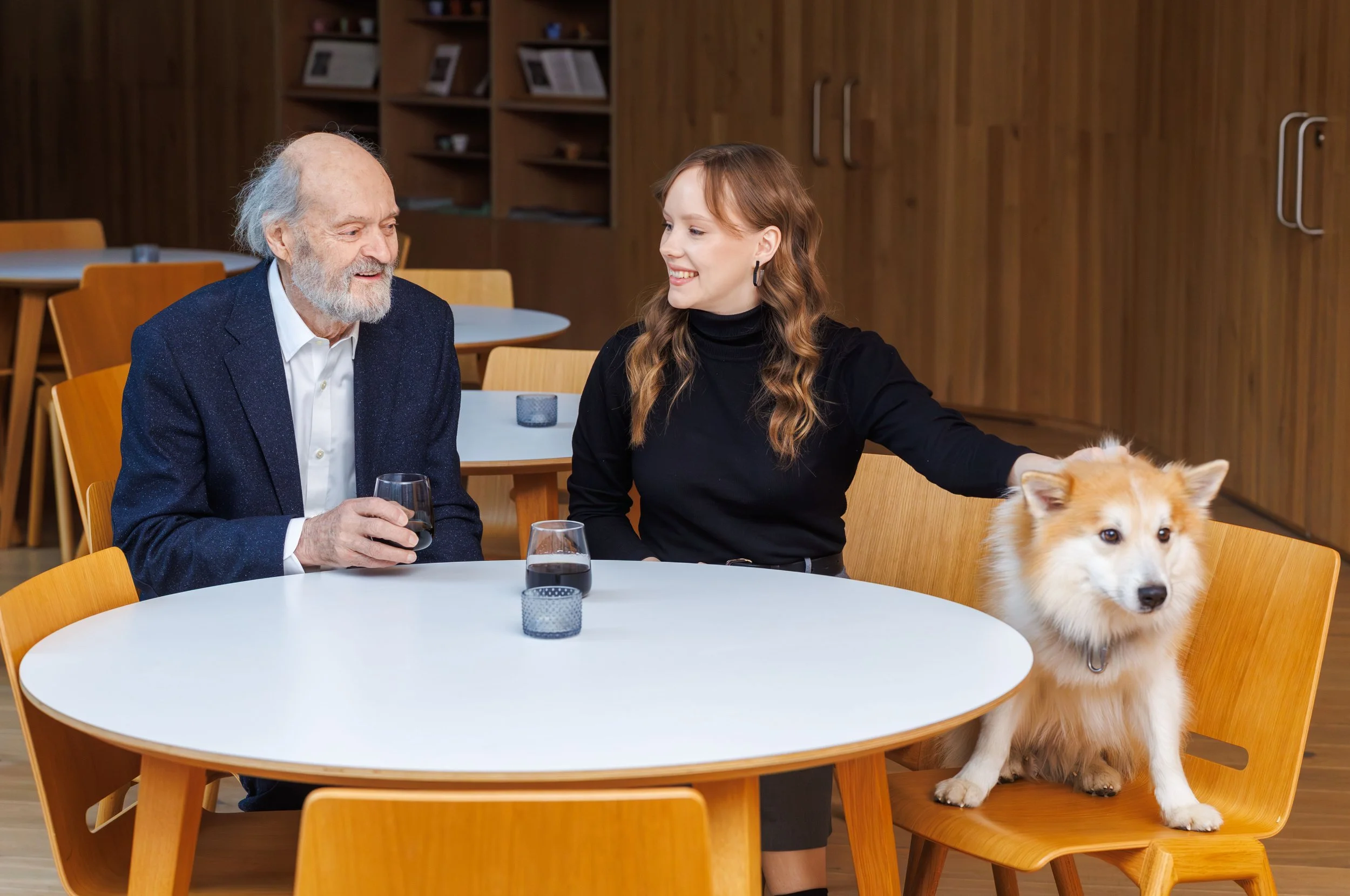 Tähe-Lee Liiv. 2025.12 In Laulasmaa with Arvo Pärt-14.jpg