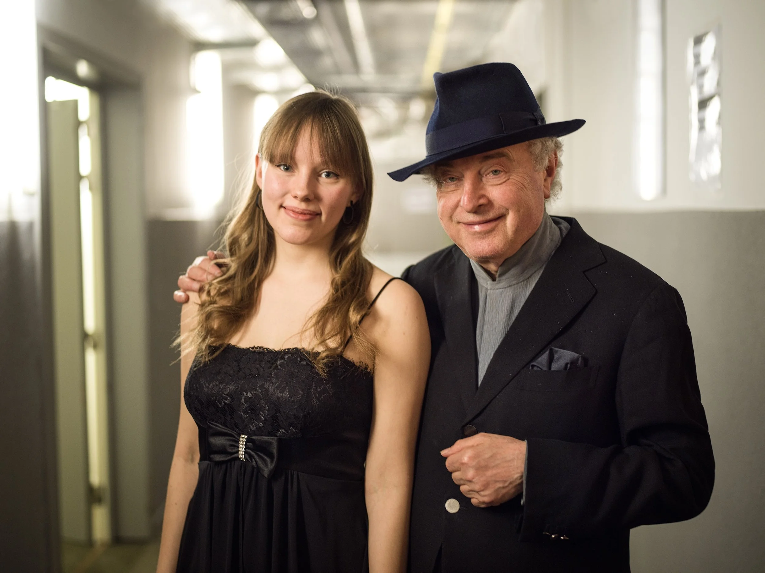 2025.02 After Recital in Flagey with Sir András Schiff