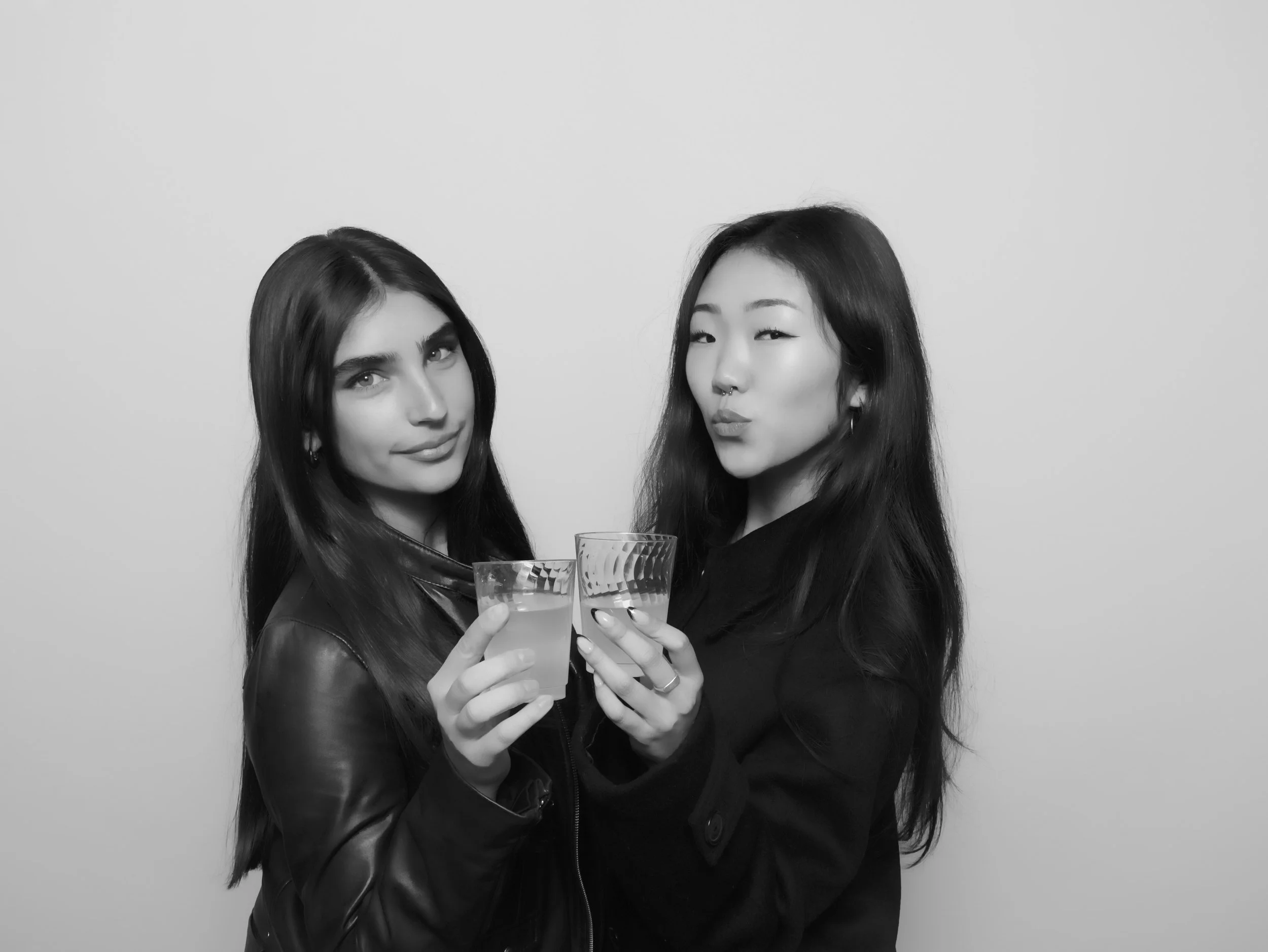 Glass 360 video booth experience by 818 Photo Booth at a Hollywood event