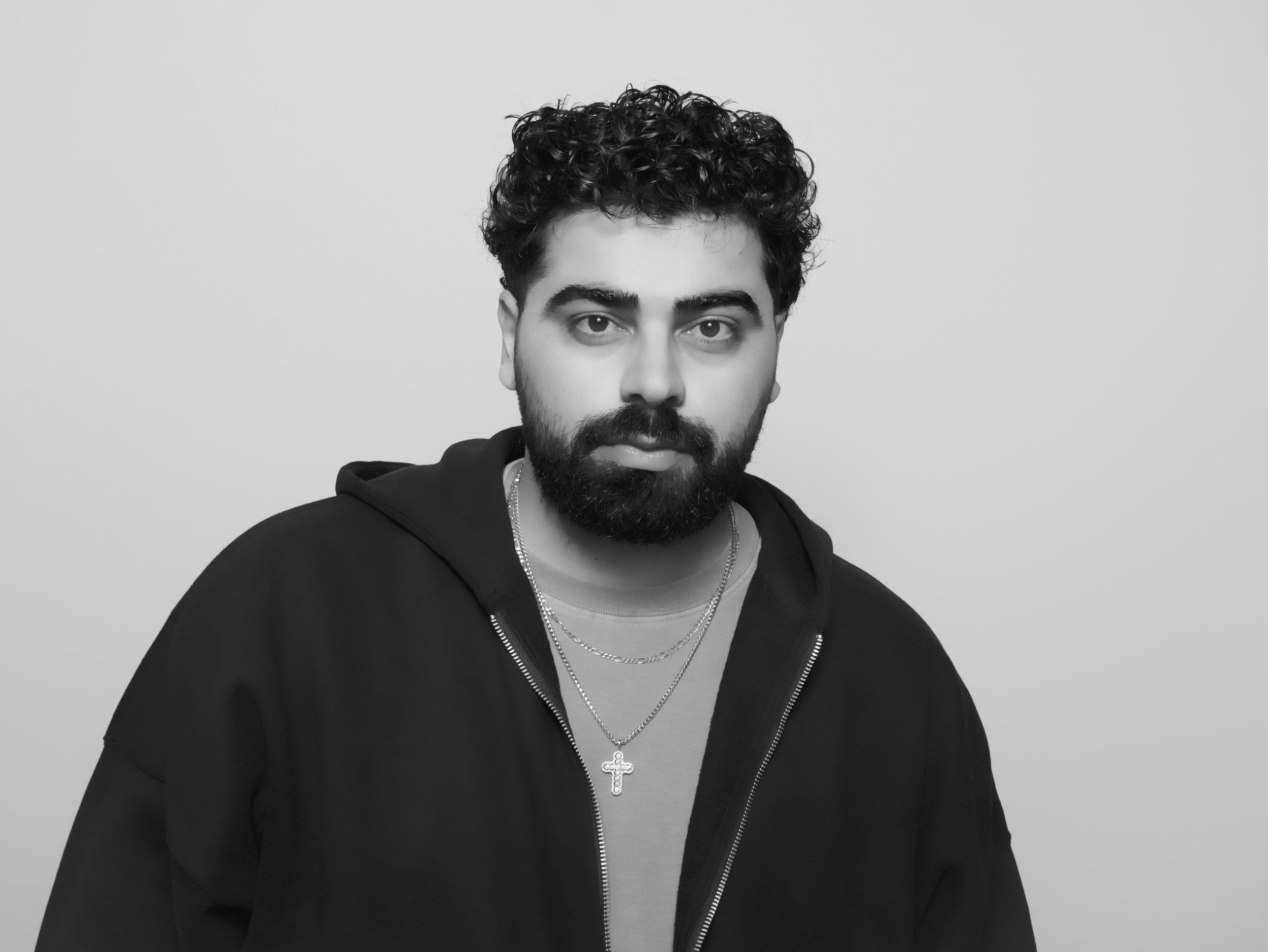 High end black and white glam photo booth portraits in Southern California