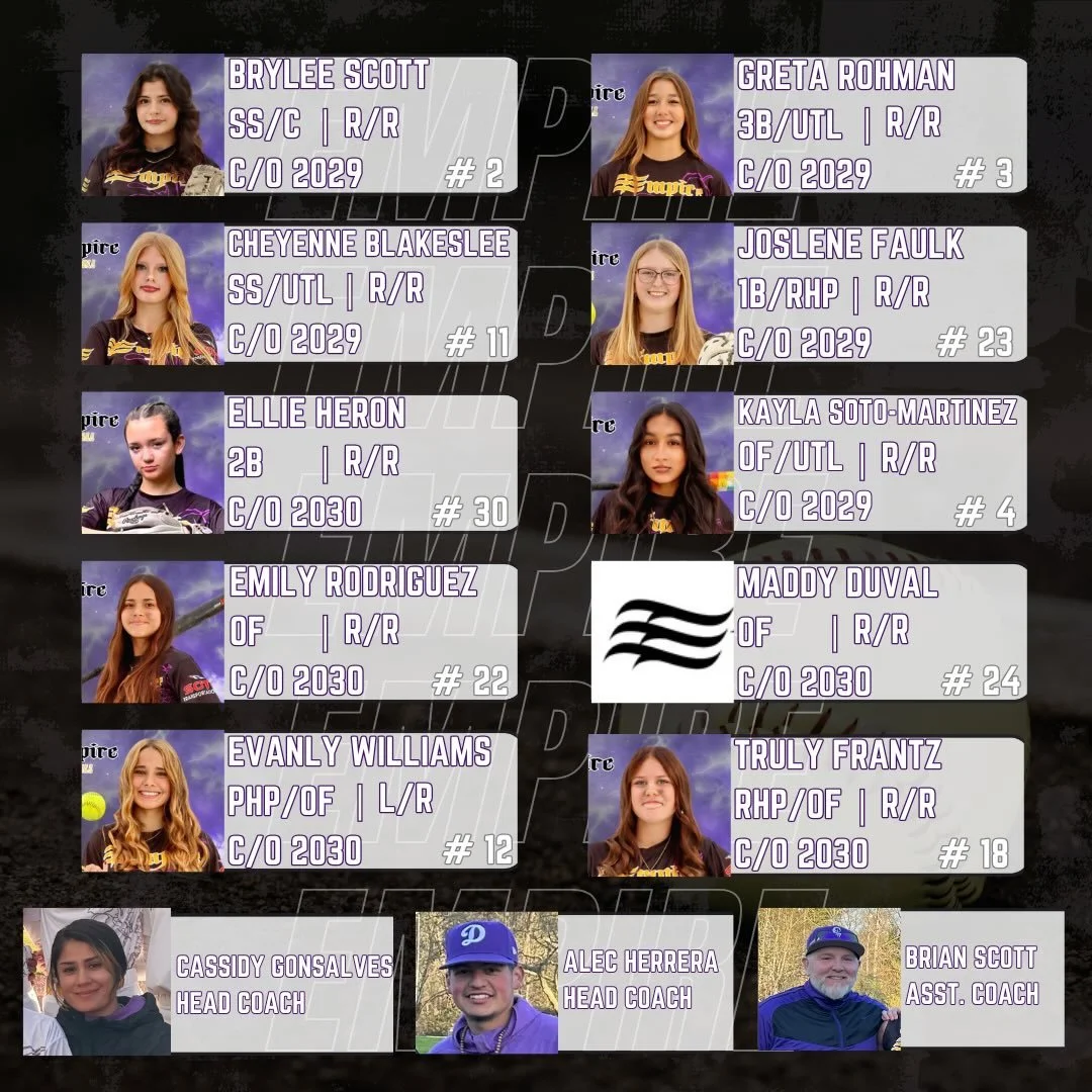 2026 Spring/Summer Roster 😈