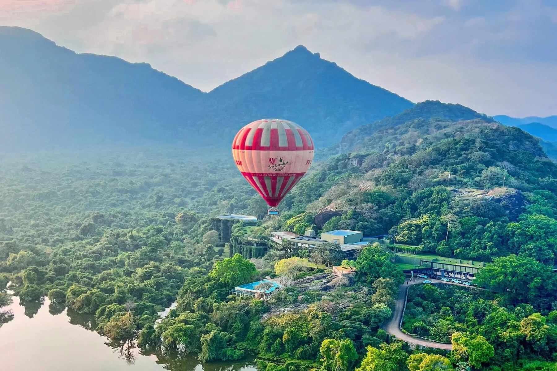 Hot air balloon ride