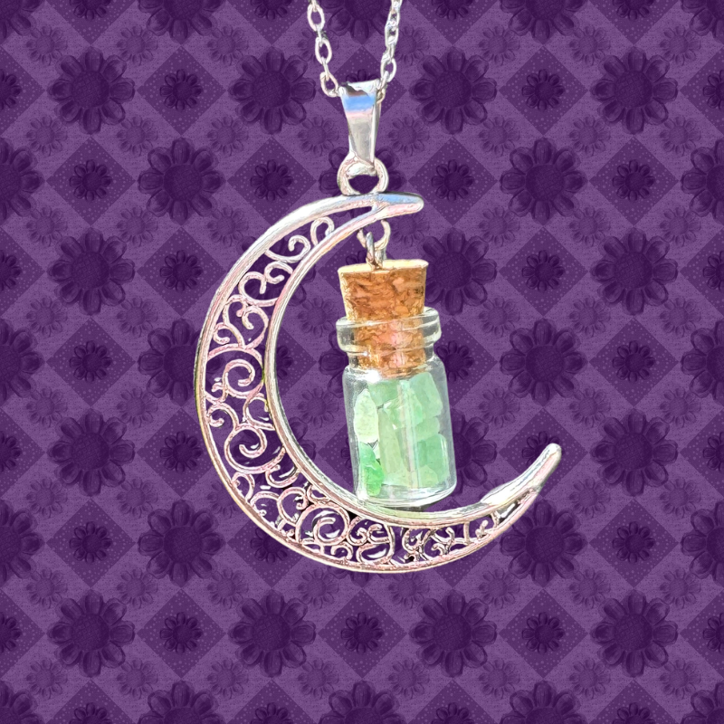 MOON WISH JAR - Necklace
