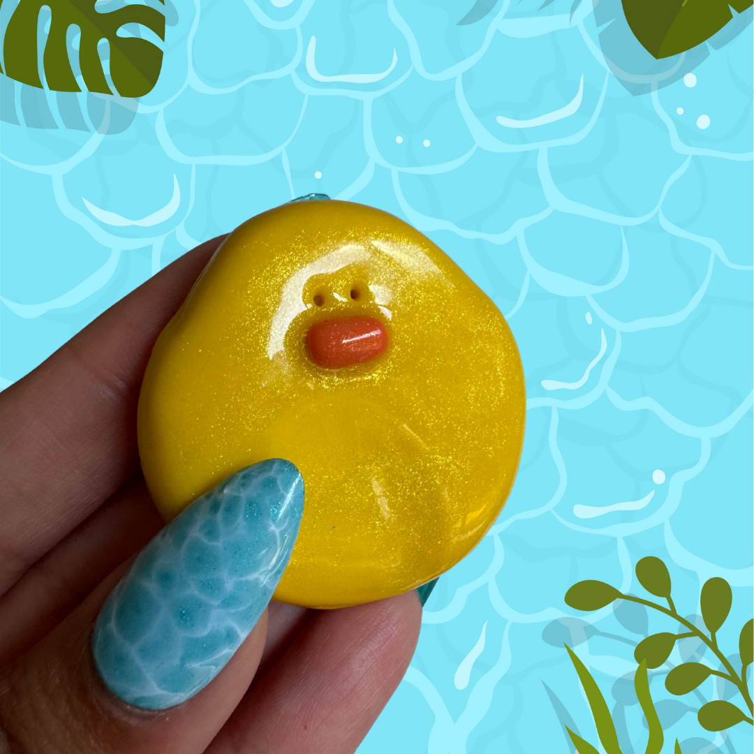 PEBBLE DUCK PAL 🐥 - Worry Stone