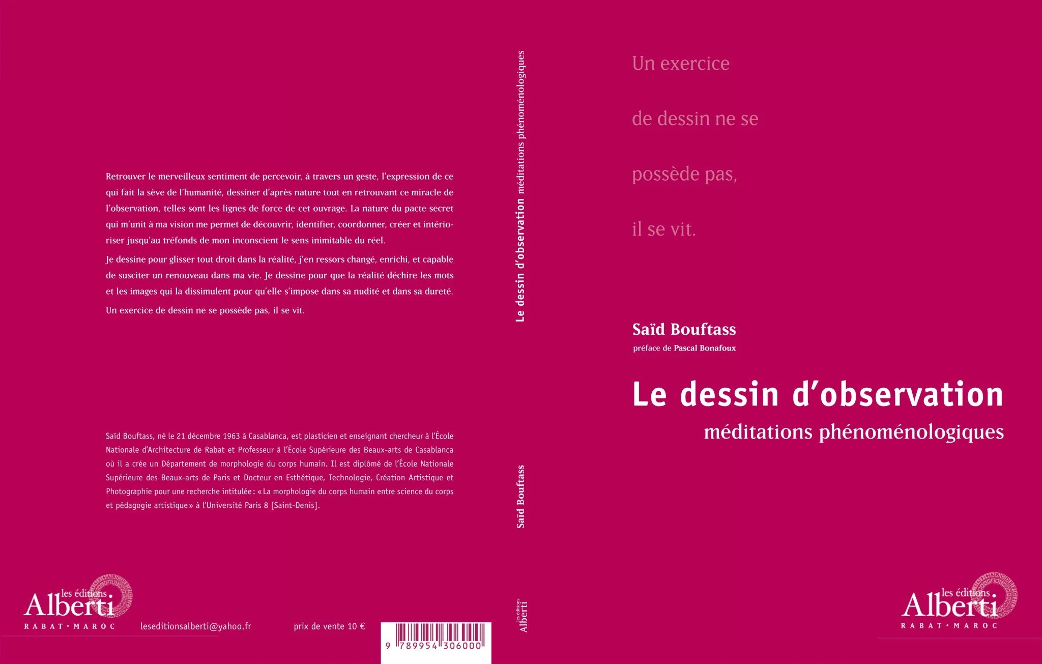 Dessin d'observation, méditations phénoménologiques.