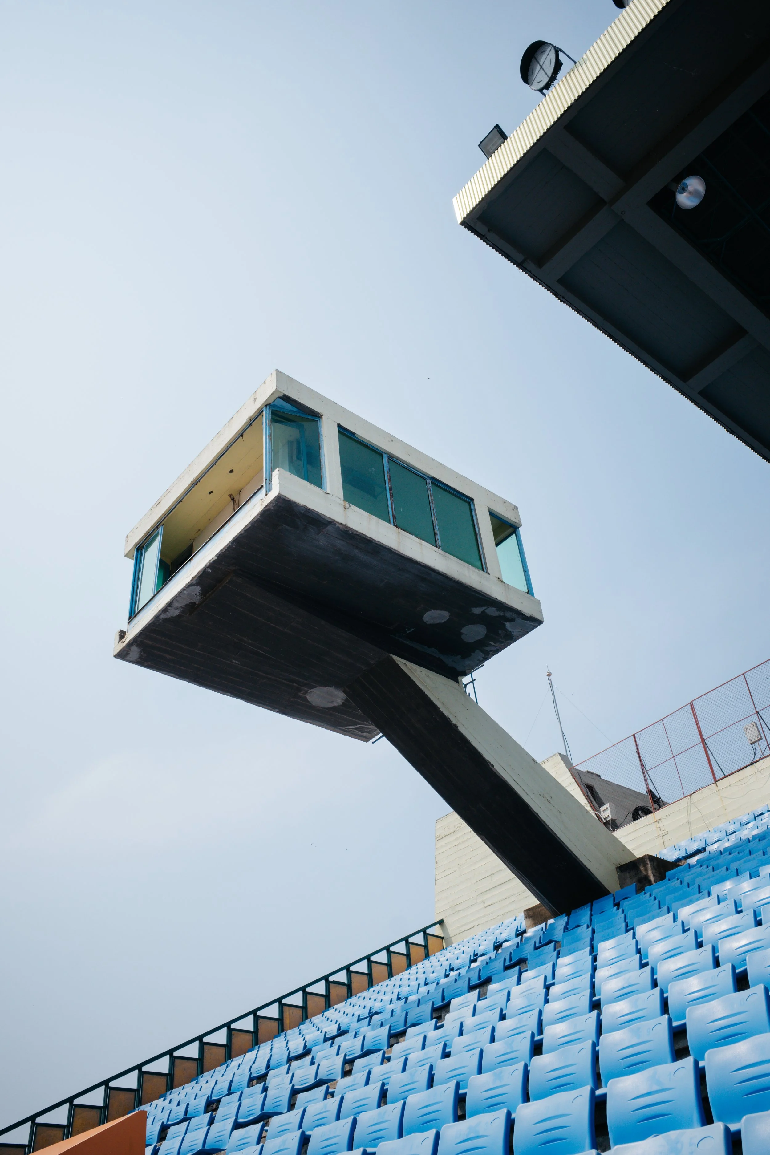 The best view at the Olympic Stadium