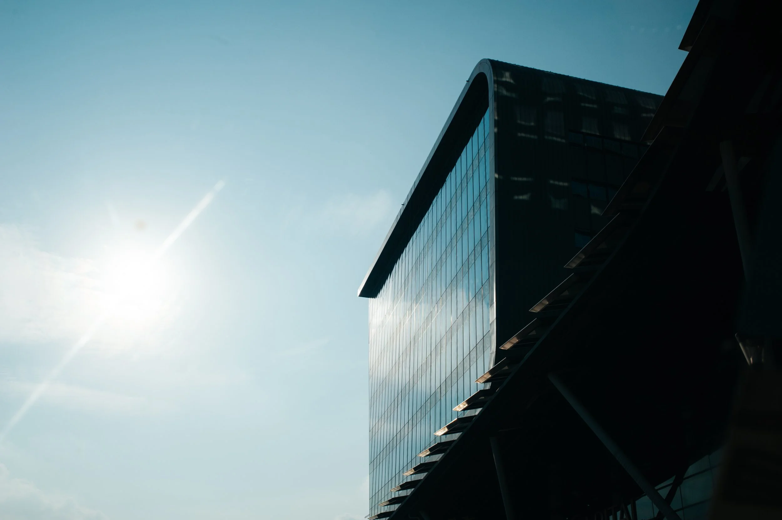 Vattanac Tower at Dusk