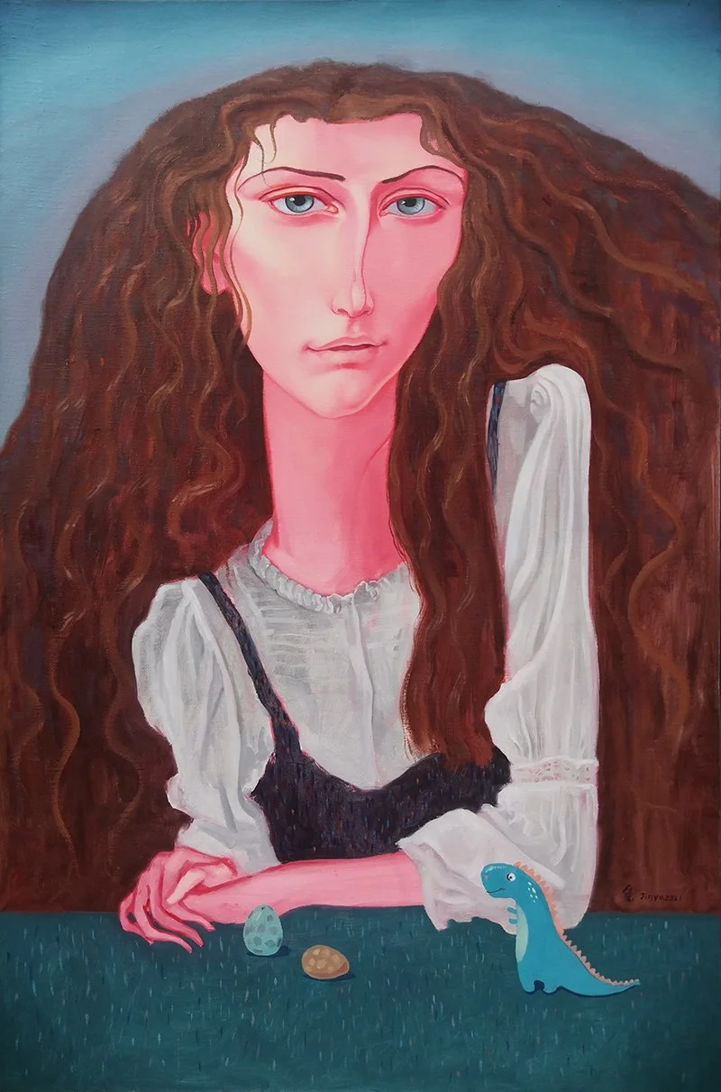 Baby's World | 90 x 60 cm | Oil on Canvas | 8100 USD