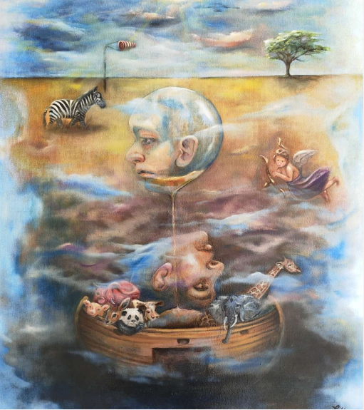 The Memory | Oil on Canvas | 70 x 60 cm | SOLD