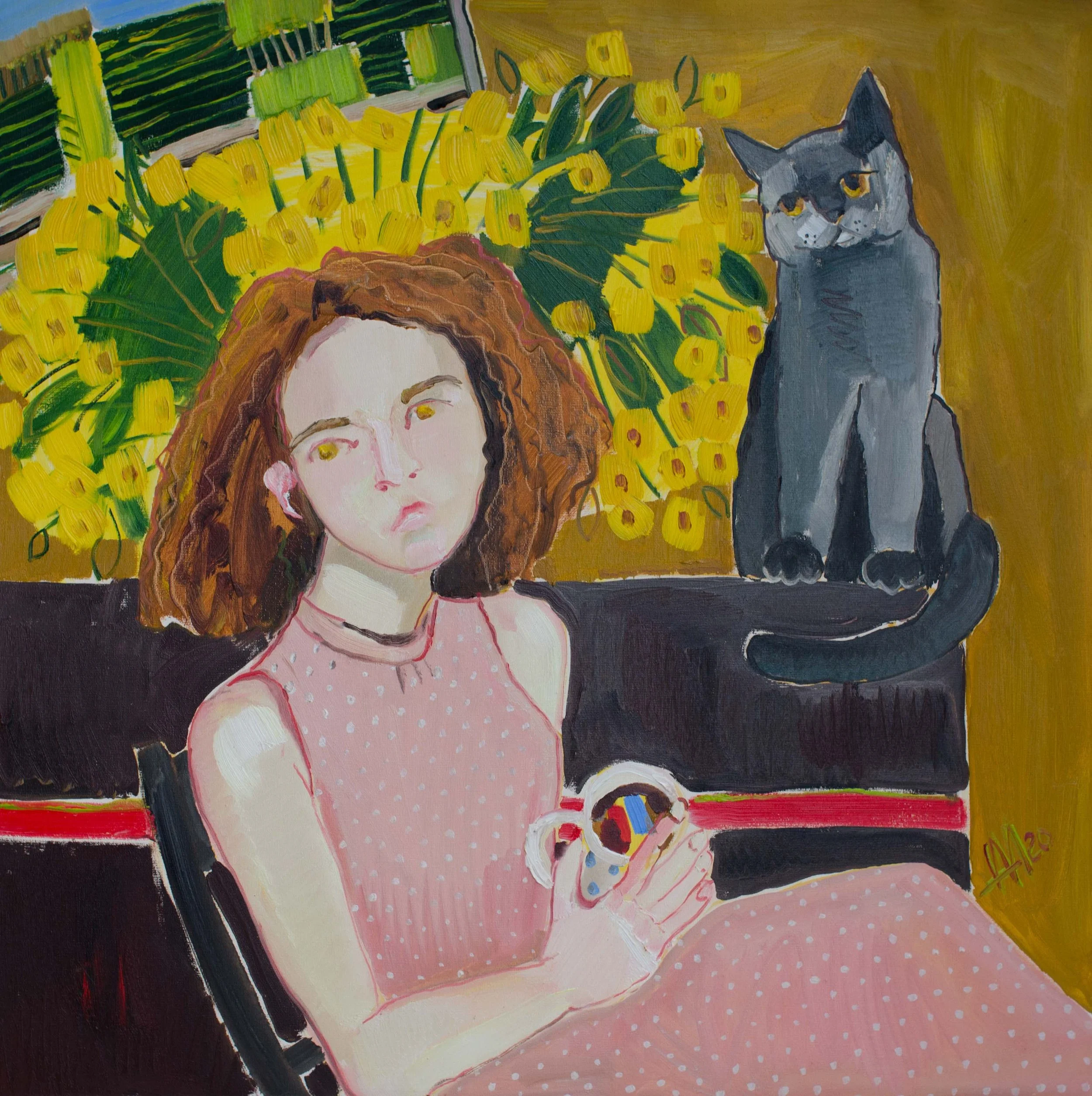 Alice Autumn | 70 x 80 cm | Oil on Canvas​ | 1200 USD