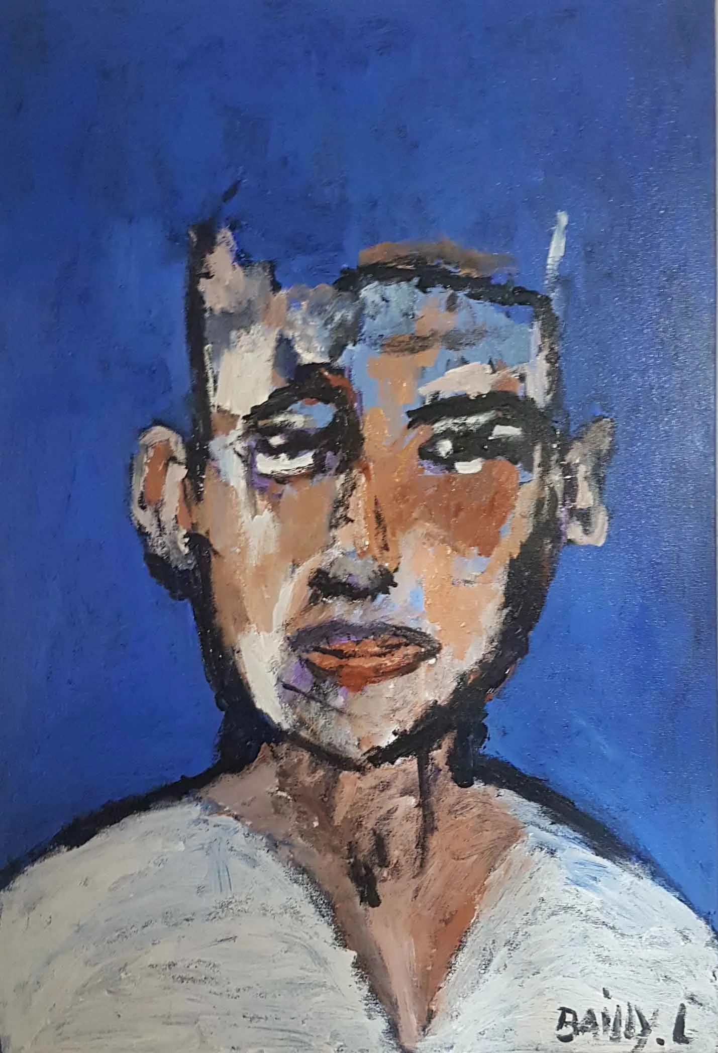 Cayenne | Acrylic on Canvas | 73 × 51 cm | 370 USD