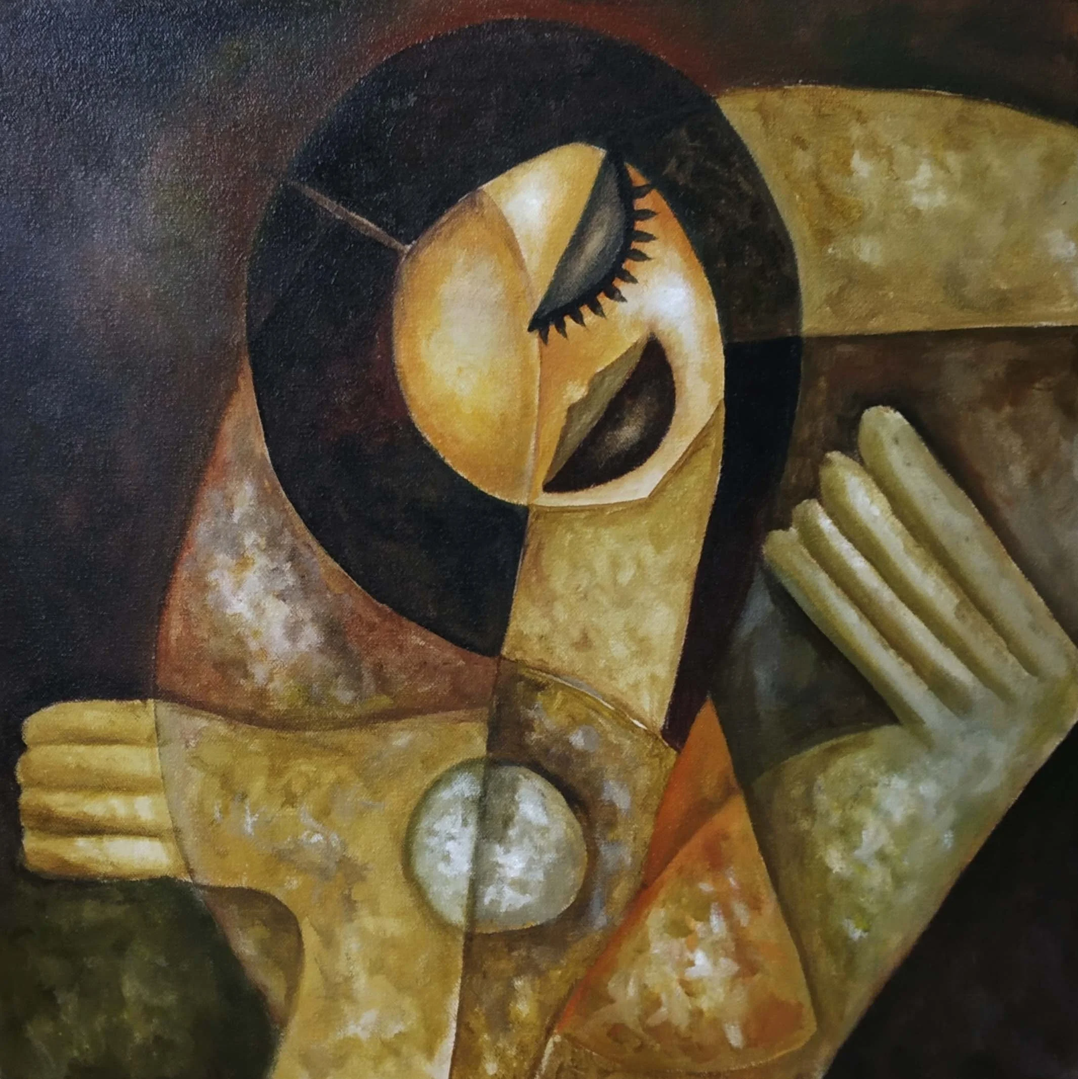 B'GONE | 50 x 50 cm | Acrylic on Canvas | 800 USD