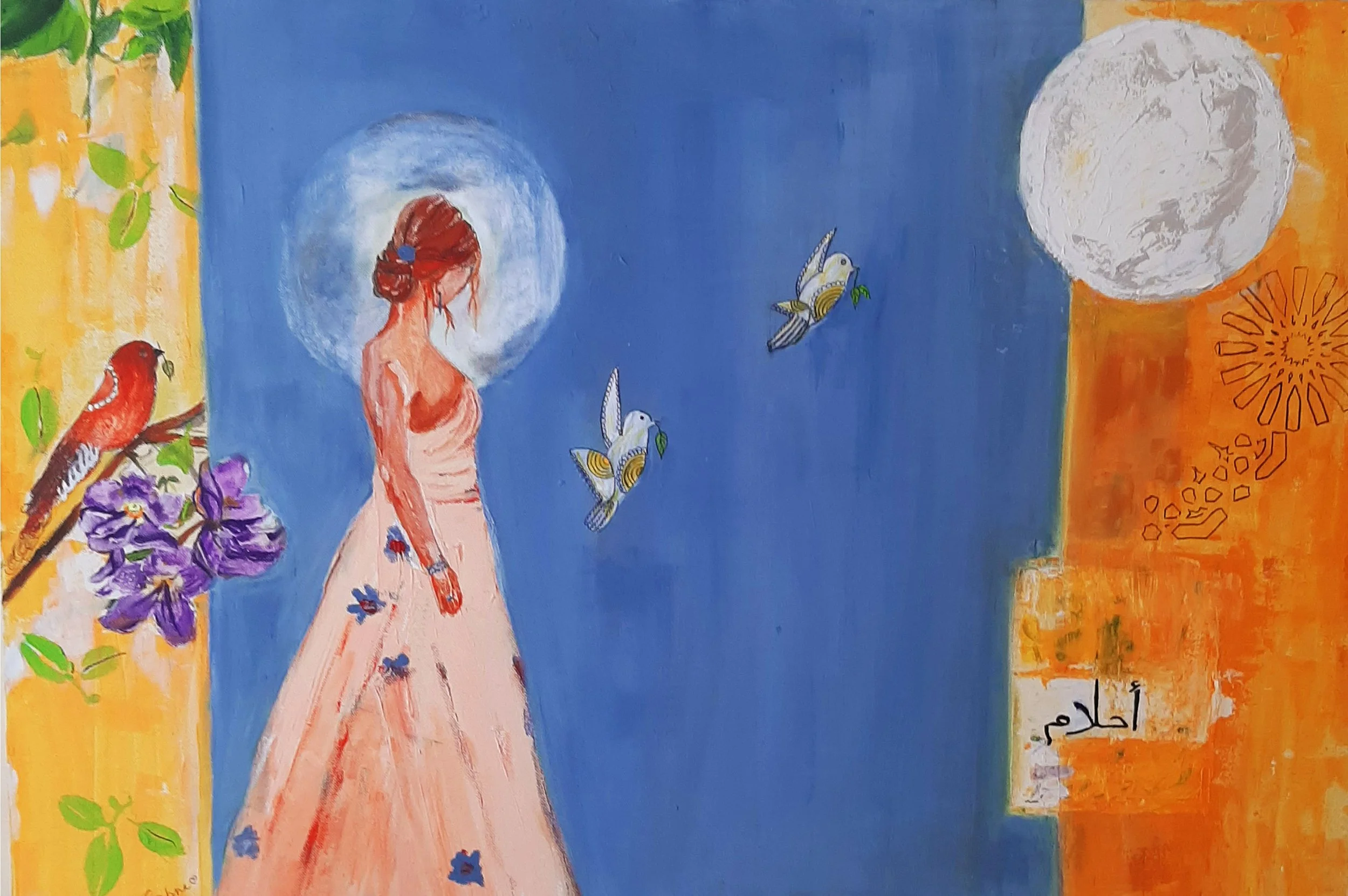 Dream | Acrylic on Canvas | 90 x 60 cm | 700 USD
