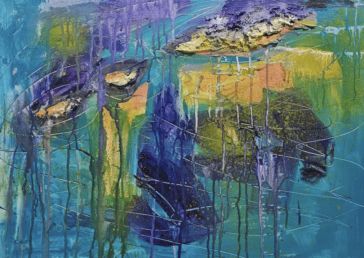 Welcome to the jungle  
| 50 x 70 cm  
| Mixed Media on Canvas