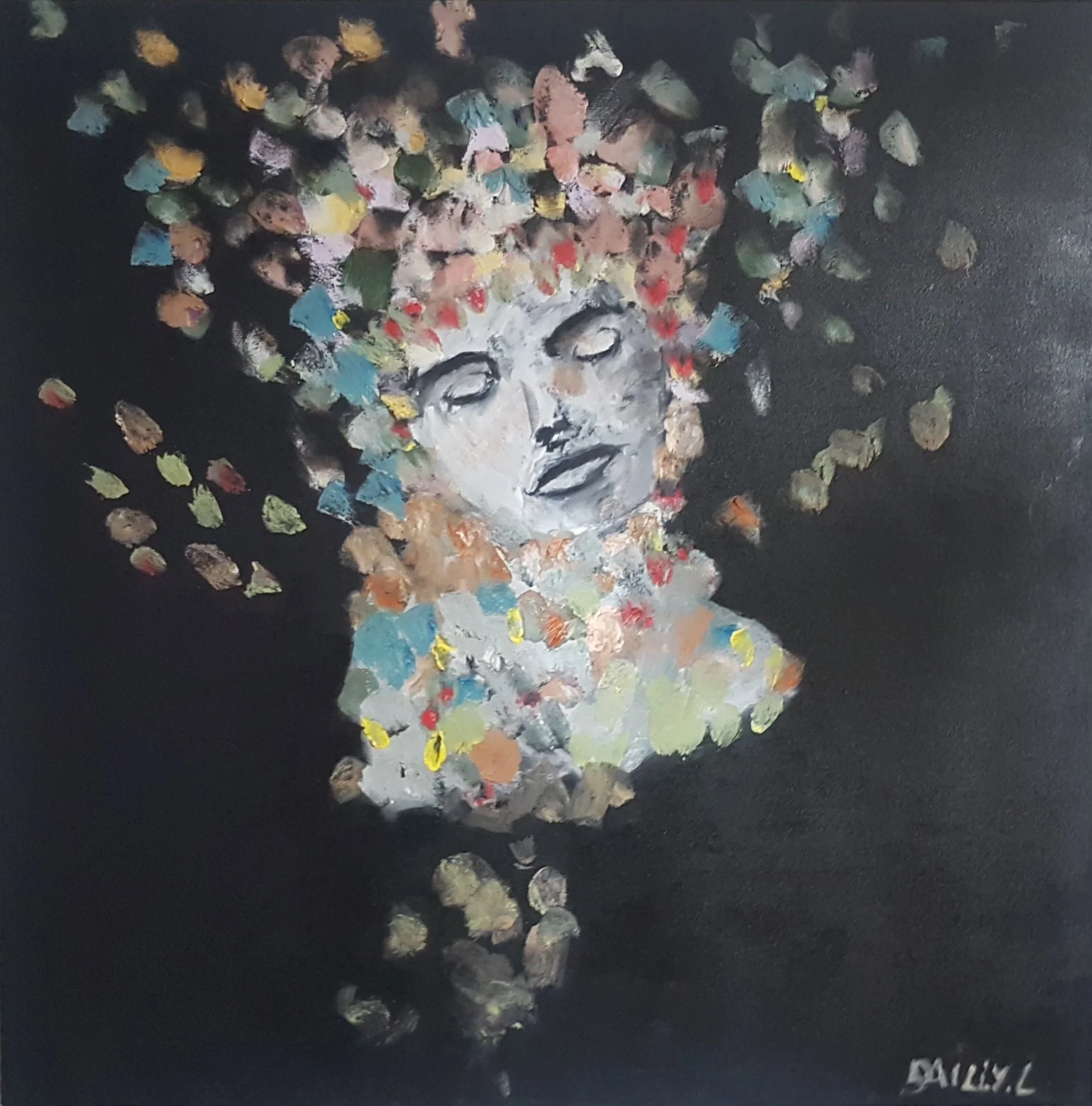 Electre 1
| Oil on Canvas
| 80 × 80 cm
| 595 USD