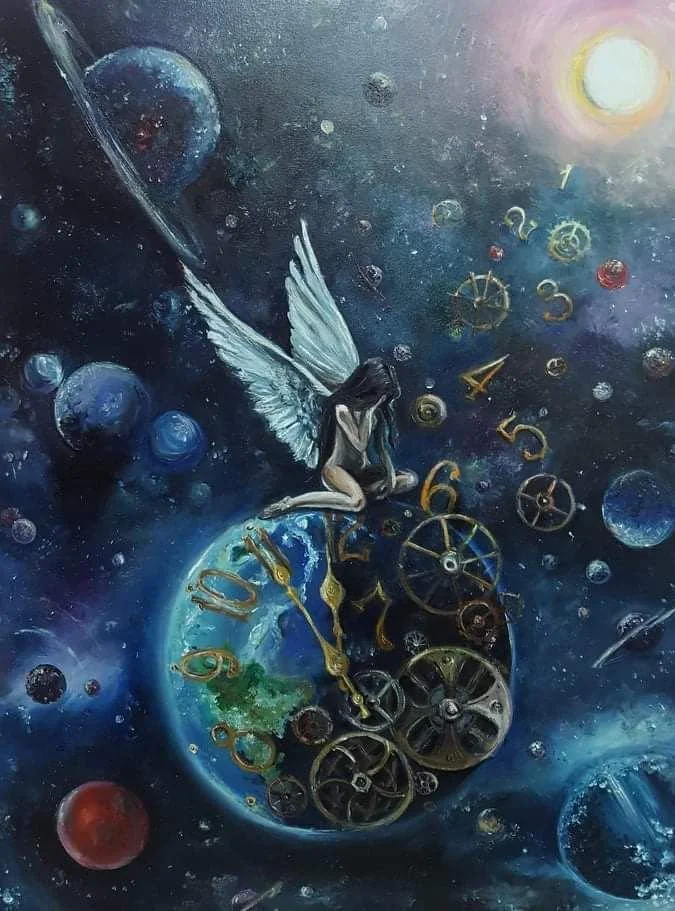 Timeglass | Oil on Canvas | 60 x 80 cm | 850 USD