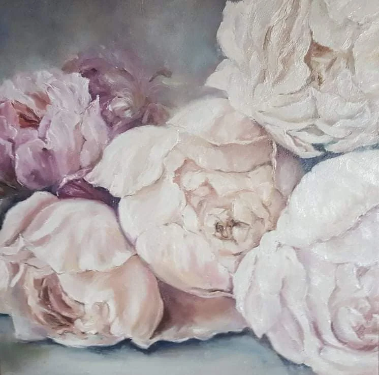 Marshmallow | Oil on Canvas | 40 x 40 cm | 650 USD