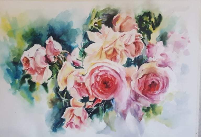 Academic Still Life | Watercolour on Paper | 40 x 60 cm | 450 USD