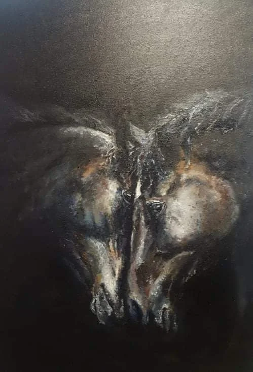 Two | Oil on Canvas | 40 x 60 cm | 650 USD