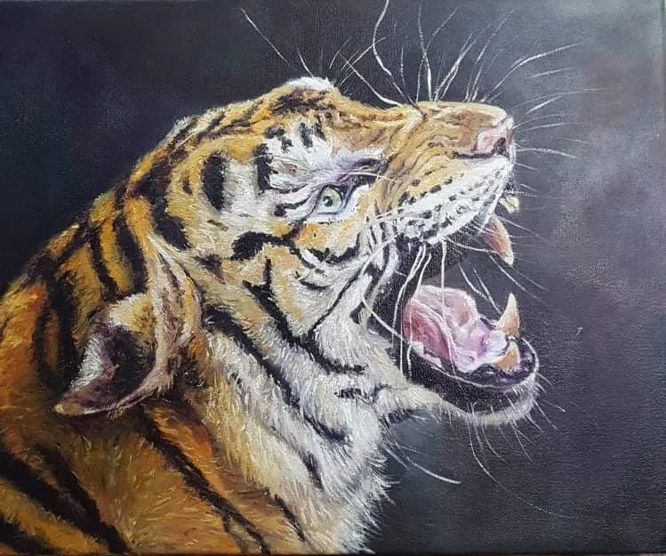 Tigryulya | Oil on Canvas | 50 x 40 cm | 600 USD