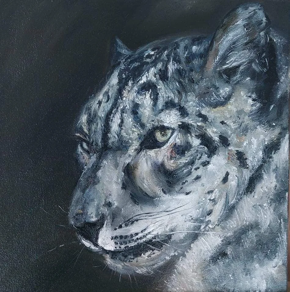 Bars | Oil on Canvas | 30 x 30 cm | 500 USD