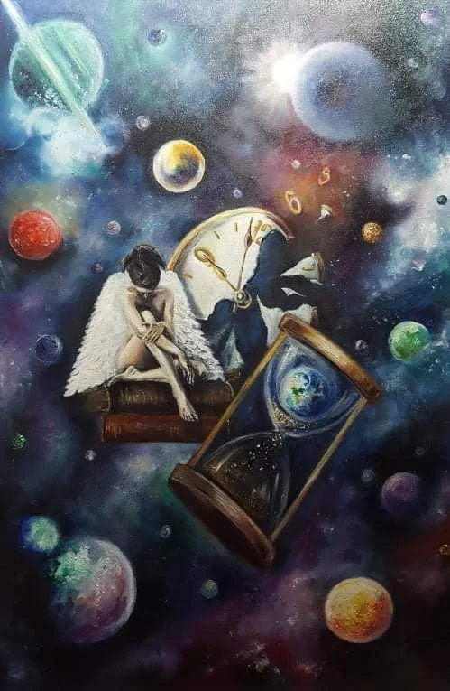 Timeglass 2 | Oil on Canvas | 60 x 90 cm | 900 USD