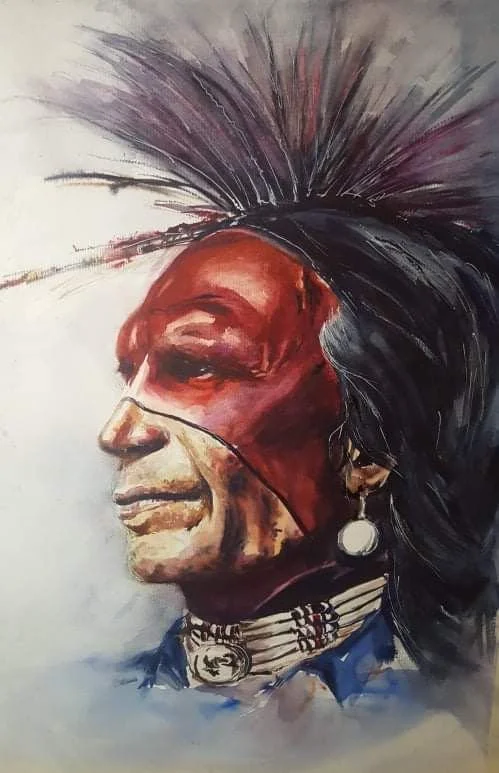 Unconquered | Watercolour on Paper | 30 x 40 cm | 500 USD