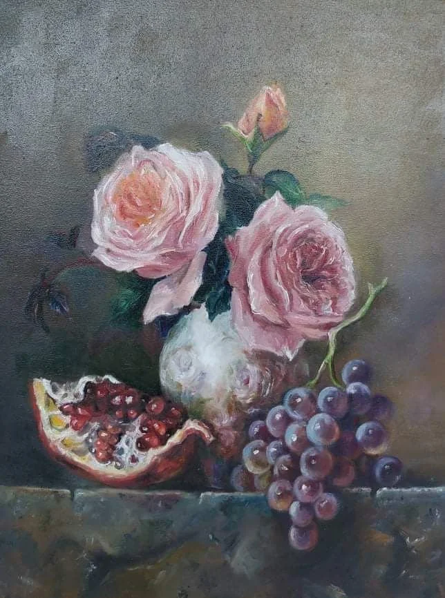 Still Life in the Technique of Old Dutchmen | Oil on Canvas | 40 x 50 cm | 900 USD