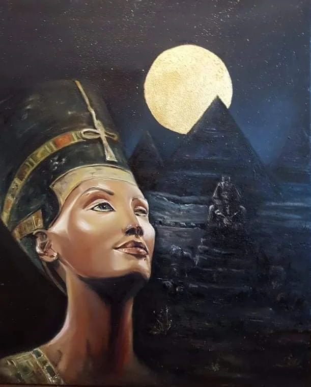 Nefertiti | Oil on Canvas | 50 x 60 cm | 850 USD