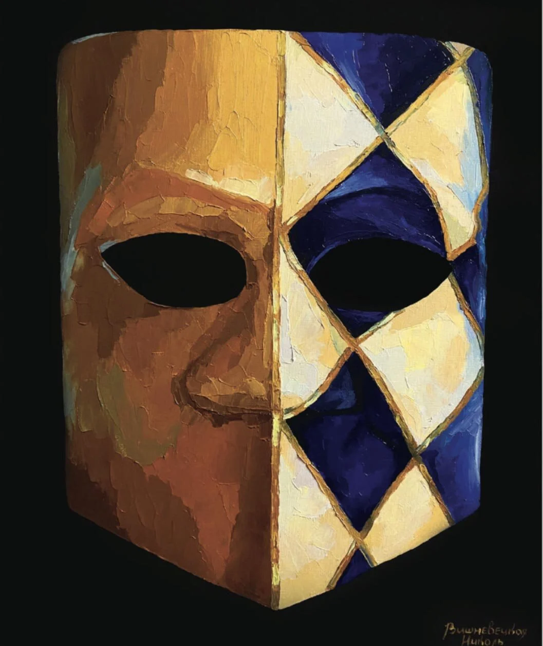 Bauta | Oil on Canvas | 60 x 50 cm | 270 USD